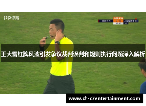 王大雷红牌风波引发争议裁判误判和规则执行问题深入解析 王大雷红牌风波引发争议裁判误判和规则执行问题深入解析